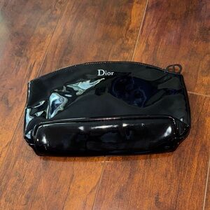 Dior Glossy Black Women’s Toiletry Bag